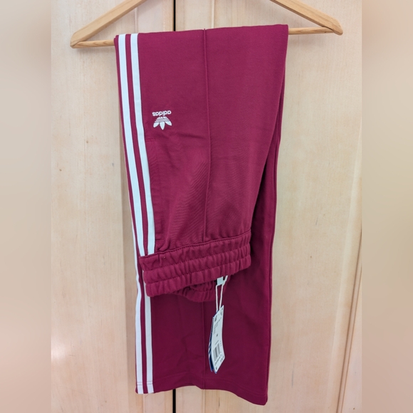 Adidas Women Maroon Track Pants - Picture 1 of 4